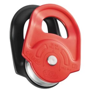 poulie rescue petzl rouge