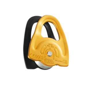 poulie mini petzl jaune