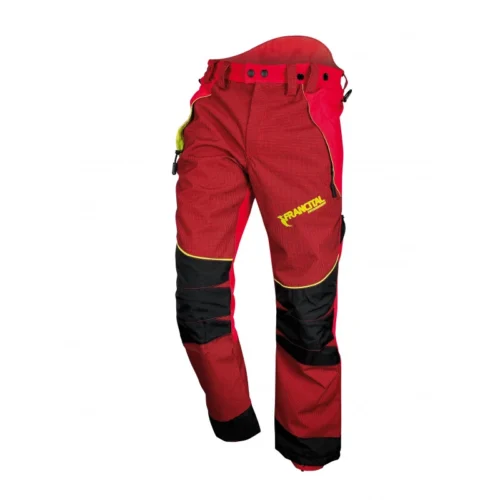 pantalon iraty francital rouge vue de face