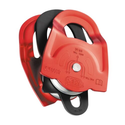 poulie twin petzl rouge